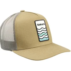 Casquette Homme Sakura Trucker Cap - Sage