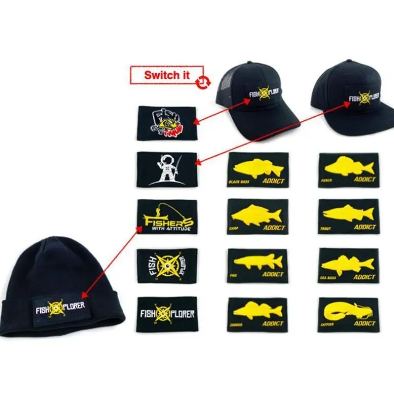 Casquette Homme À Scratch Fishxplorer Trucker - Vert