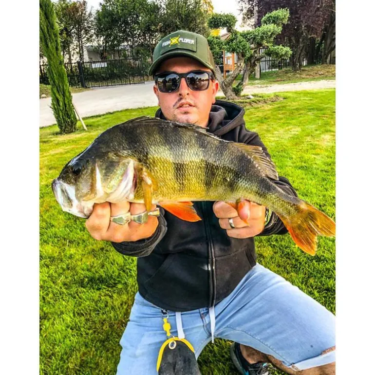 Casquette Homme À Scratch Fishxplorer Trucker - Vert