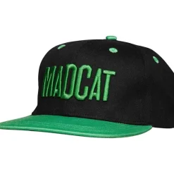 MadCat Casquette Skull Flatbill Cap - Noir/Vert