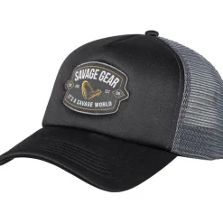 Casquette Savage Gear Badge Trucker Cap Black