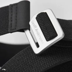 Geoff Anderson Ceinture Homme Zipzone - Noir