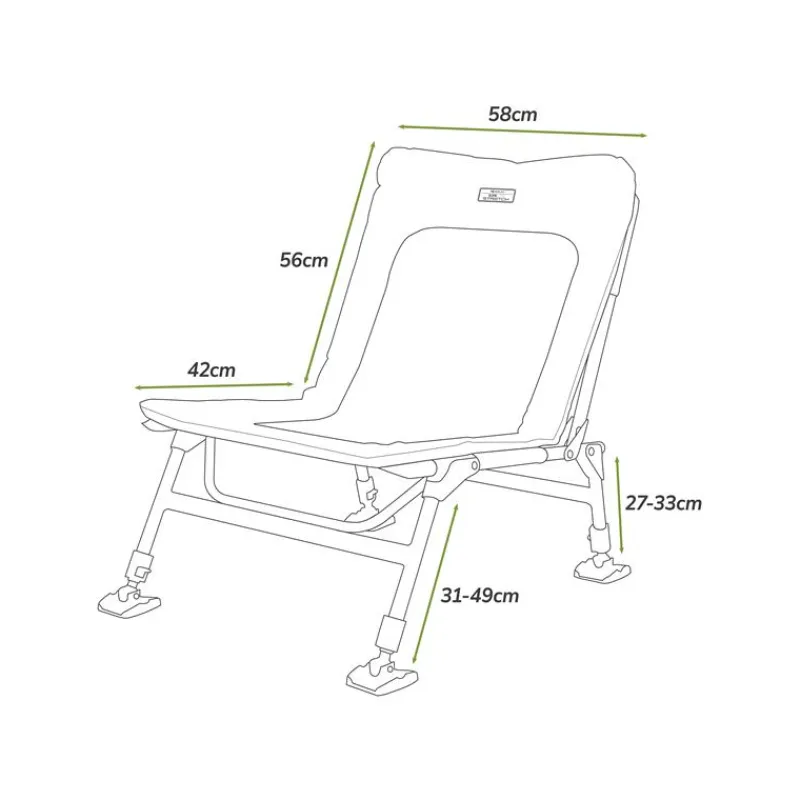 Korum Chaise Supa Lite Stretch Wide