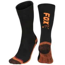 Fox Chaussettes Homme Black / Orange Thermolite Long Sock - Noir/Orange