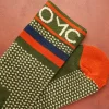 One More Cast Chaussettes Homme Spotted Eel Bamboo - Kaki