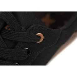 Chaussures Homme Fox Black Canvas Shoe