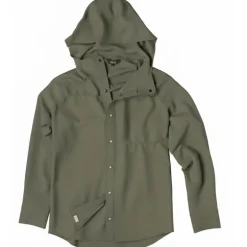 Chemise Manches Longues Homme Orvis Pro Sun Stretch Hoodie - Vert