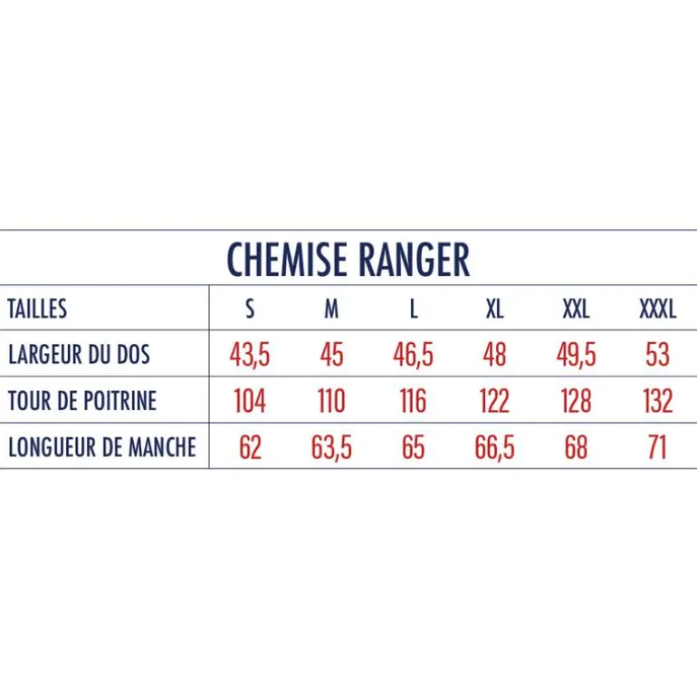 Chemise Manches Longues Homme Devaux Ranger - Gris