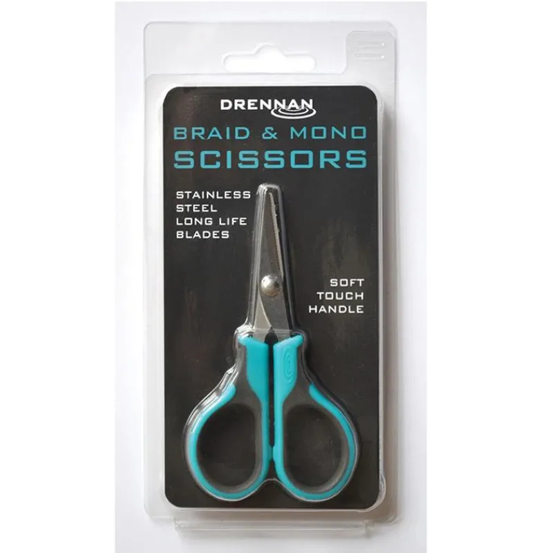 Drennan Ciseaux Braid & Mono Scissors Aqua