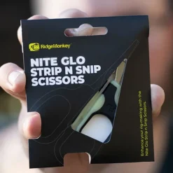 Ridge Monkey Ciseaux Nite Glo Strip N Snip Scissors