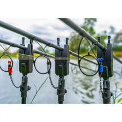 Korum Coffret Détecteur De Touche Kri 3 Rod Remote Alarm & Indicator Set
