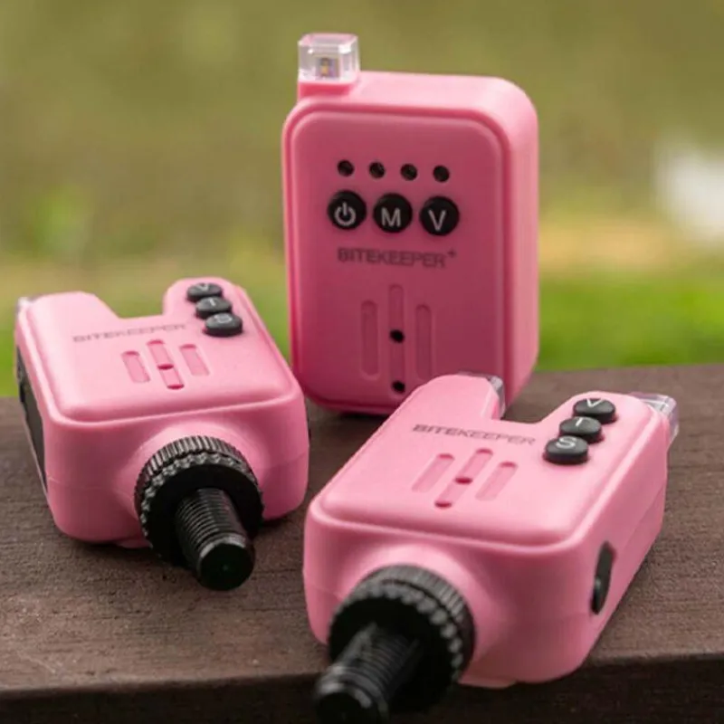 Rippton Coffret Détecteur De Touche Bitekeeper Smart Bite Alarm Set Pink