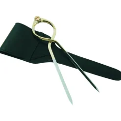Euromarine Compas Lyre + Etui Cuir Noir