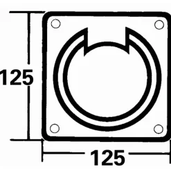 Compas Silva 100B/H Pacific Pour Montage Cloison, Clinomètre Et Éclairage 12V