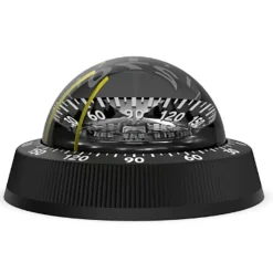 Silva Compas 85 Noir, Montage Plat Plot Avec Mémoire De Cap 360°