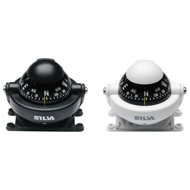 Compas Silva 58 Star Étrier, Compensation Et Éclairage 12V