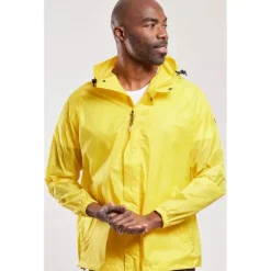 Bermudes Coupe Vent Homme Noroit 2 Impermeable - Jaune