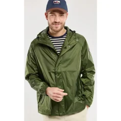 Bermudes Coupe Vent Homme Noroit 2 Impermeable - Kaki