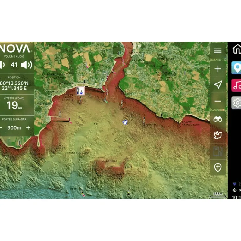 Nova Écran Gps Multifonction 1” À Encastrer