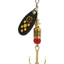 Mepps Cuiller Tournante Black Fury Noir Point Jaune