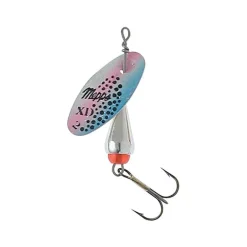 Cuiller Tournante Mepps Xd Fluo Argent Rainbow