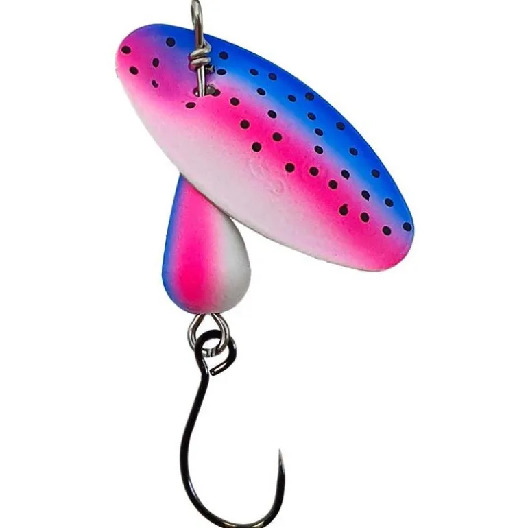 Cuiller Tournante Suissex Cicada Nk Uv Mat Rainbow Trout