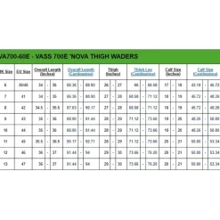 Vass Cuissardes Tex 7 Edition Thigh Wader