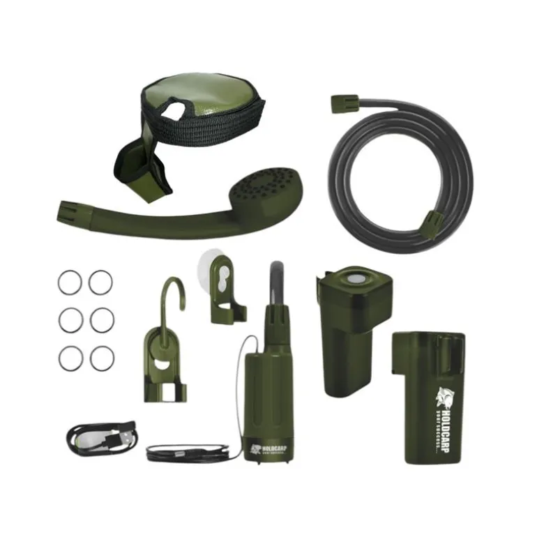 Douche Portable Holdcarp Rechargeable Camping Shower 11L