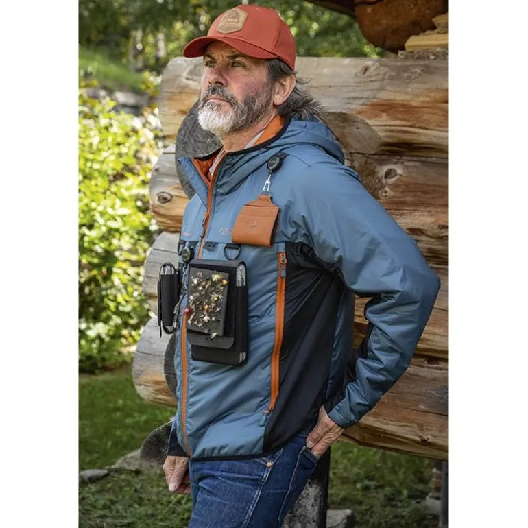 Doudoune Homme Devaux Rift'fly - Orange/Bleu