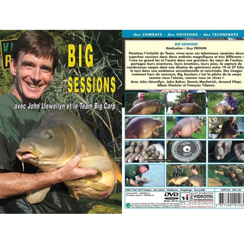 Vidéotel Dvd - Big Sessions Avec John Llewellyn, John Baker, Dennis Macfetrich, Alban Choinier