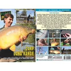 Vidéotel Dvd - Carp Long Range Avec John Llewellyn, Terry Edmonds, Alban Choinier, François Ydanez