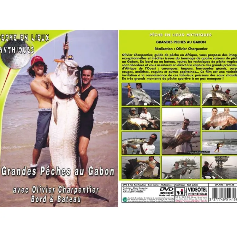 Vidéotel Dvd - Grandes Pêches Au Gabon