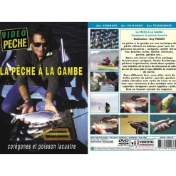 Vidéotel Dvd - La Peche À La Gambe Coregones Et Poisson Lacustre