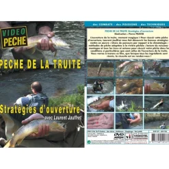 Vidéotel Dvd - Peche De La Truite : Strategies D’Ouverture Avec Laurent Jauffret