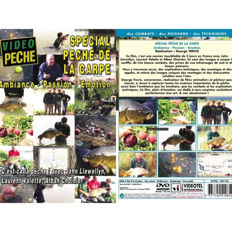 Dvd - Special Peche De La Carpe C'est Ça La Peche Avec John Llewellyn