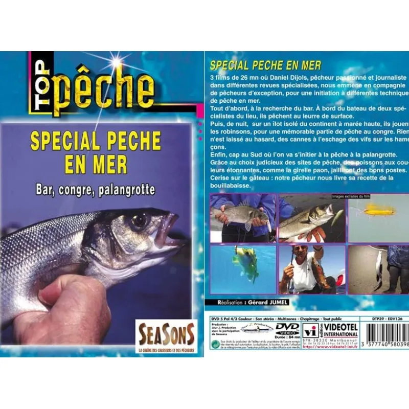 Vidéotel Dvd - Special Peche En Mer