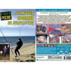 Vidéotel Dvd - Techniques Modernes Du Surfcasting Avec Denis Mourizard - Peche En Mer - Video Peche