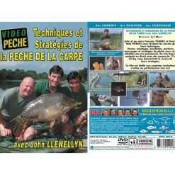 Vidéotel Dvd - Tech. & Strat. De La Peche De La Carpe Avec John Llewellyn