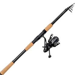 Zebco Ensemble Anglaise Télèscopique Allround Combo