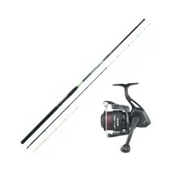 Ensemble Feeder Srt Fish Instinct Swaggy Master Feeder + Moulinet Aska Mfe Fd