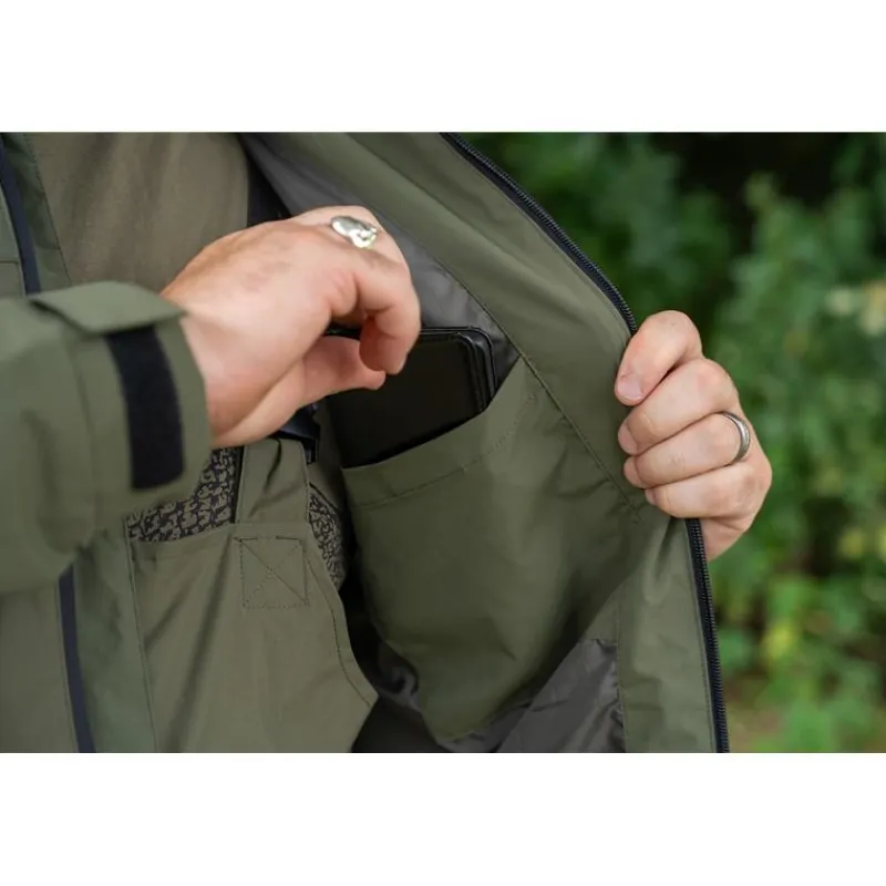 Korum Ensemble Veste Et Salopette Homme Superseal Waterproof - Kaki