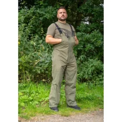 Korum Ensemble Veste Et Salopette Homme Superseal Waterproof - Kaki