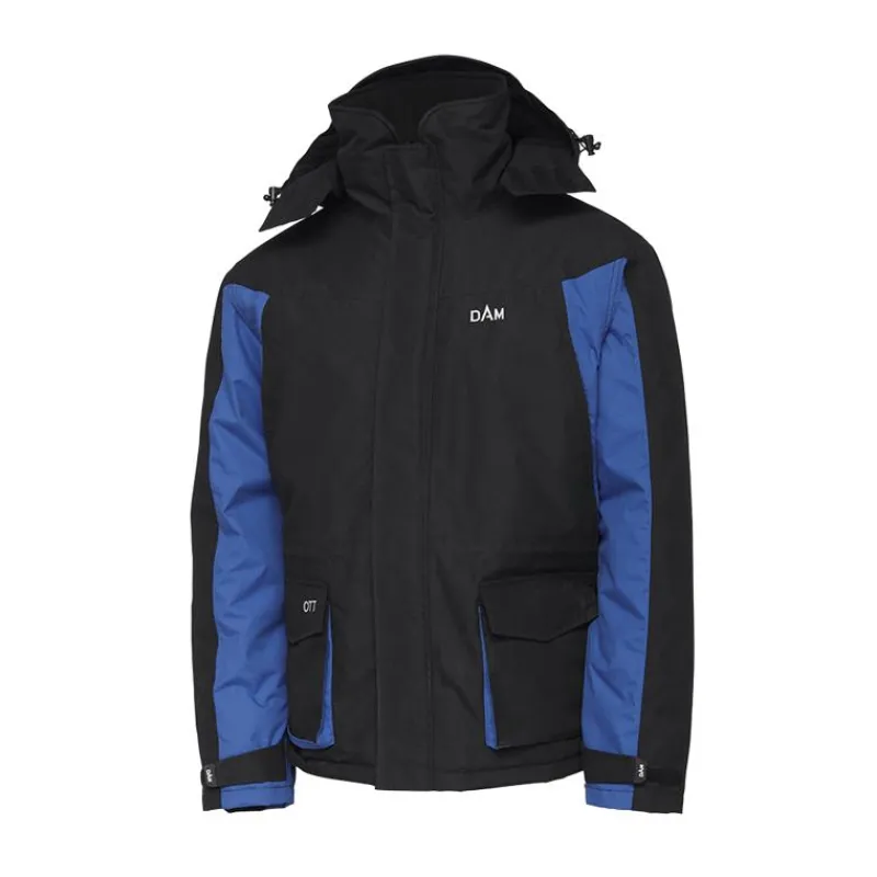 DAM Ensemble Veste Et Salopette Homme O.T.T. Thermal Suit - Noir/Bleu