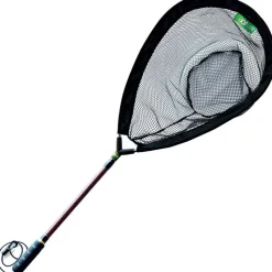 Pafex Epuisette Mouche Flynet Manche Carbone Rouge - Filet Fin Tete De 5Cm