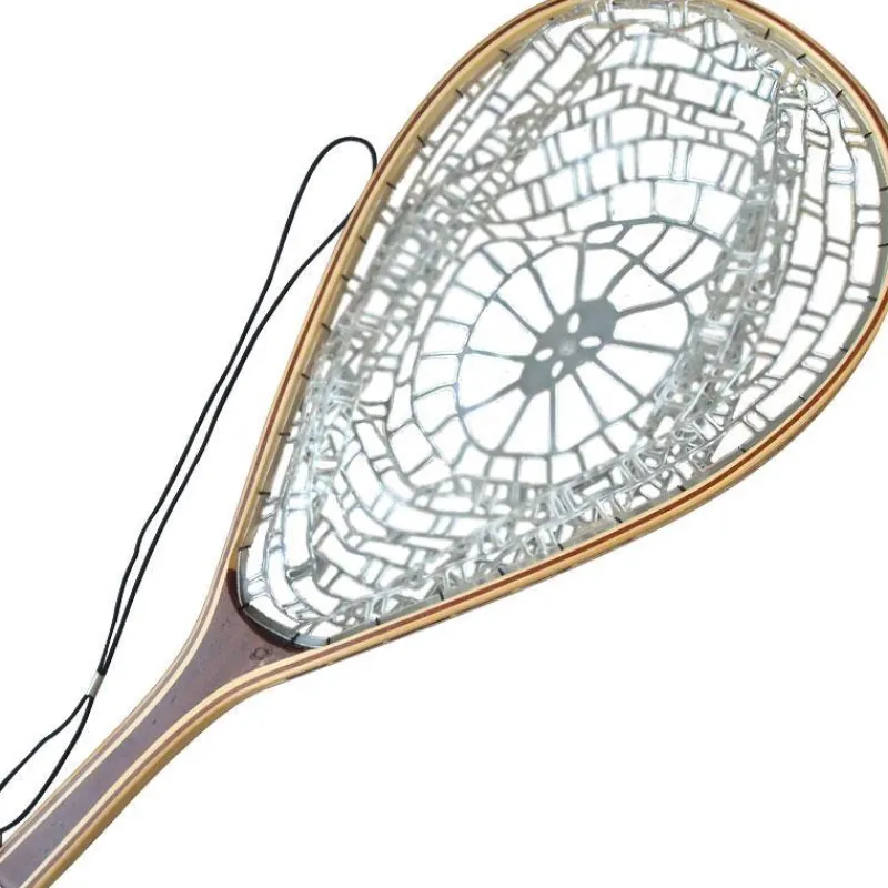 TOF Epuisette Raquette Mouche Filet Caoutchouc Transparent