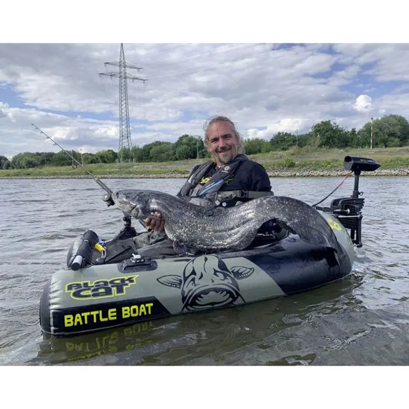 Black Cat Float Tube Battle Boat