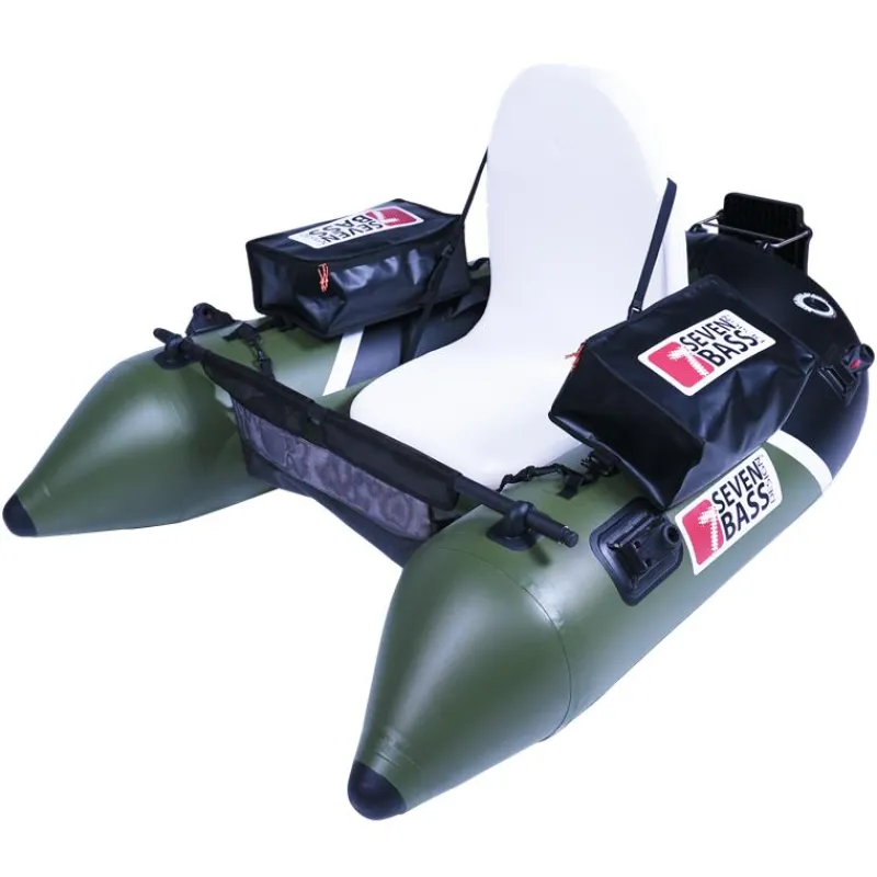 Seven Bass Float Tube Brigad Kaki-Black