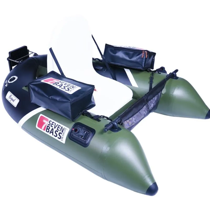 Seven Bass Float Tube Brigad Kaki-Black
