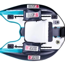 Seven Bass Float Tube Flatform Junior Seafoam-Black