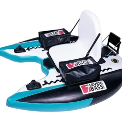 Seven Bass Float Tube Flatform Junior Seafoam-Black